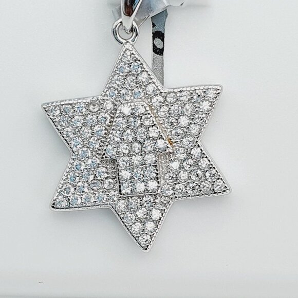 "925 Sterling Silver CZ Beautiful Pendant for Women, 1USPAR4069 - Picture 5 of 11